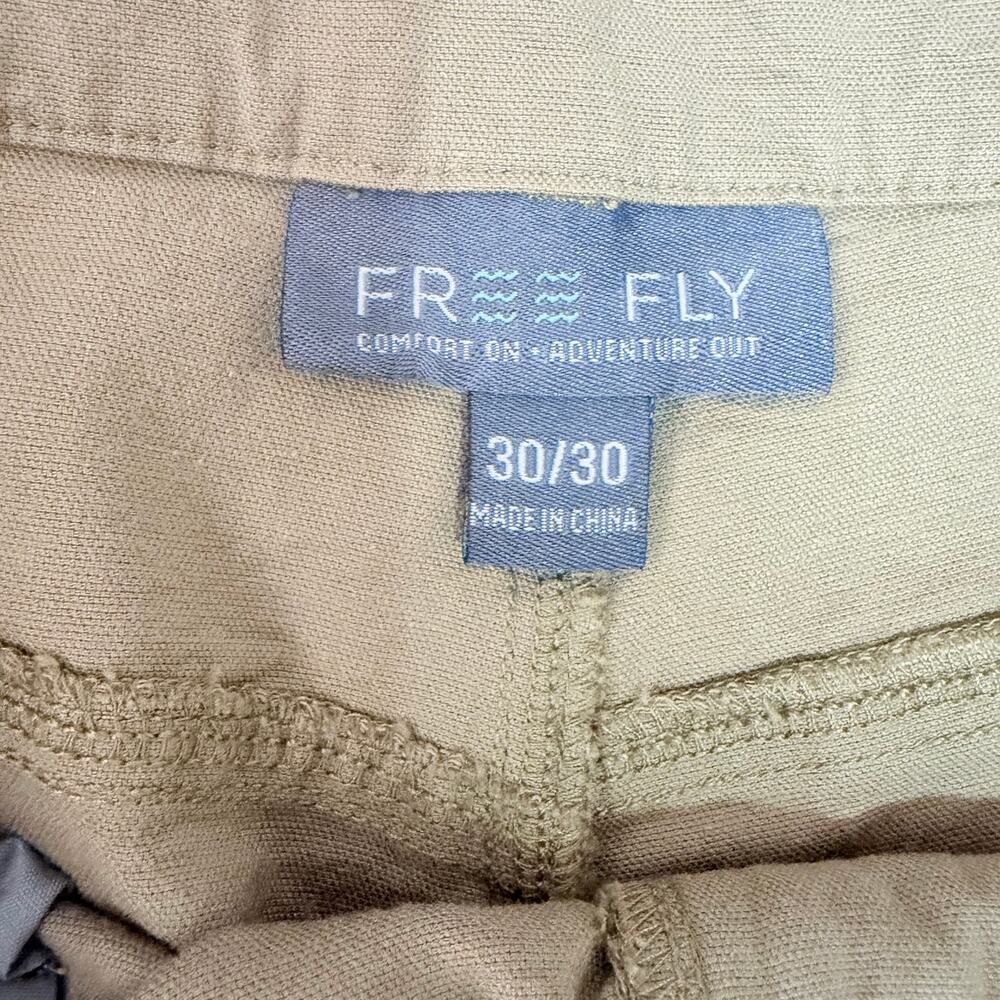 FREE FLY Pants 30 x 30 Canvas Stretch 5 Pocket Lightweight Performance Outdoor - Picture 9 of 12